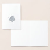 Cassowary (Casuarius casuarius) Folienkarte (Anzeige)