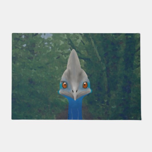 Cassowary Doormat Fußmatte (Vorderseite)