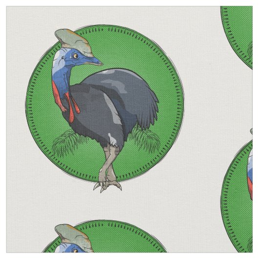 Cassowary Stoff (Nahaufnahme)