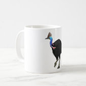 Cassowary-Vogel Kaffeetasse (Vorderseite Links)