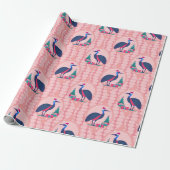 Cassowary Weihnachtsmuster Geschenkpapier (Ungerollt)