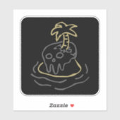 Cast Away Aufkleber (Blatt)