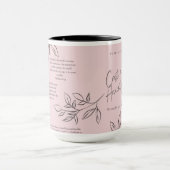 Cast Deine Cares Tasse (Zentrum)