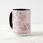 Cast Deine Cares Tasse (Vorderseite Links)