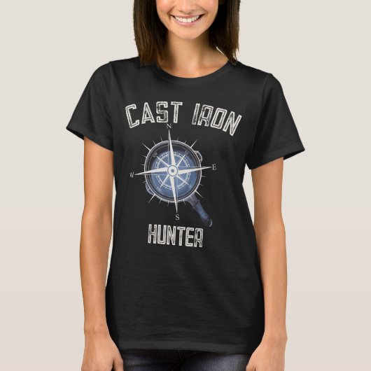 Cast Eisen Skillet Hunter T - Shirt (Vorderseite)