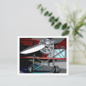 Cast Iron Airplane Postcard Postkarte (Stehend Vorderseite)