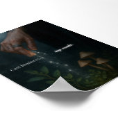 Cast Kindness Reap Wonder Uplifting Motivational Poster (Ecke)