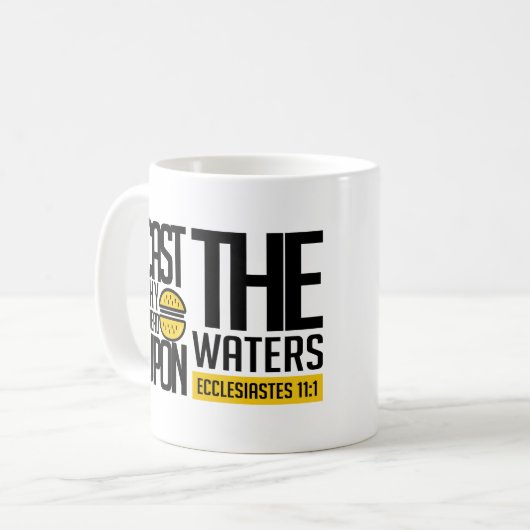 Cast thy bread upon the waters: kaffeetasse (Vorderseite Links)