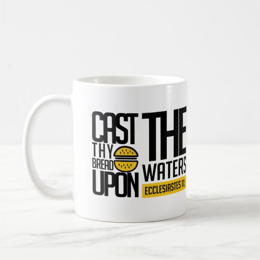 Cast thy bread upon the waters: kaffeetasse (Links)