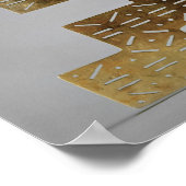 Cast Tumbaga pectoral, aus Huaca del Dragon Poster (Ecke)