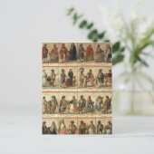 Casta Malerei Postkarte (Stehend Vorderseite)