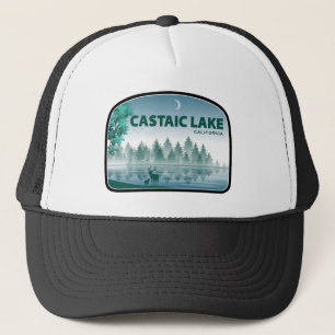 Castaic Lake California Hirsche Truckerkappe
