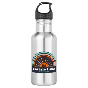 Castaic Lake California Regenbogen Edelstahlflasche