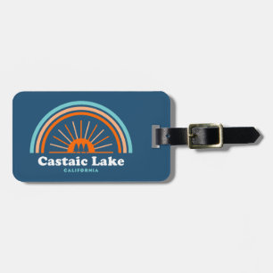Castaic Lake California Regenbogen Gepäckanhänger