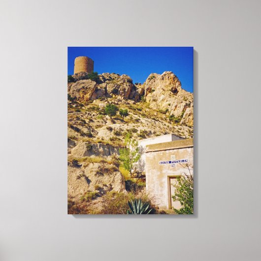 Castalla Leinwanddruck (Vorderseite)