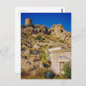 Castalla Postkarte (Vorne/Hinten)