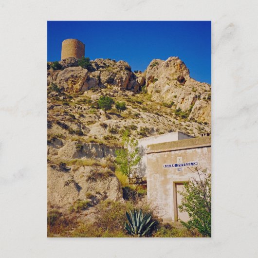 Castalla Postkarte (Vorderseite)