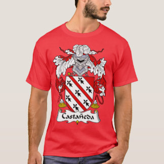 Castaneda Coat of Arms Familienwappen T-Shirt
