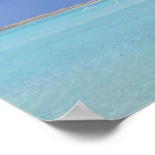 Castaway Cay Beach Poster (Ecke)