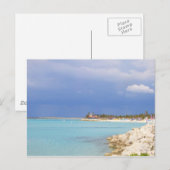 Castaway Cay Beach Postkarte (Vorne/Hinten)