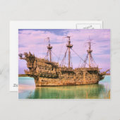 Castaway Cay Piraten der Karibik Postkarte (Vorne/Hinten)