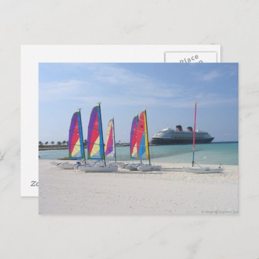 Castaway Cay Postkarte (Vorne/Hinten)