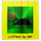 Castaway Island Duschvorhang (Vorderseite)