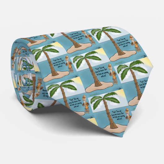 Castaway Necktie Krawatte (Gerollt)