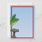 Castaway Party 2 Einladung (Rückseite)