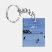 Castaway Schlüsselanhänger (Vorderseite links)