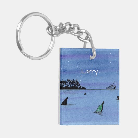 Castaway Schlüsselanhänger (Vorderseite links)