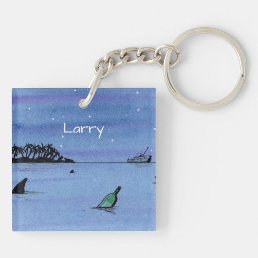 Castaway Schlüsselanhänger (Rückseite)