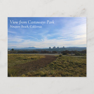 Castaways Park, Newport Beach, Kalifornien Postkarte