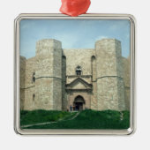 Castel Del Monte Silbernes Ornament (Vorne)