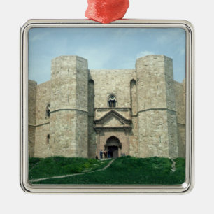 Castel Del Monte Silbernes Ornament