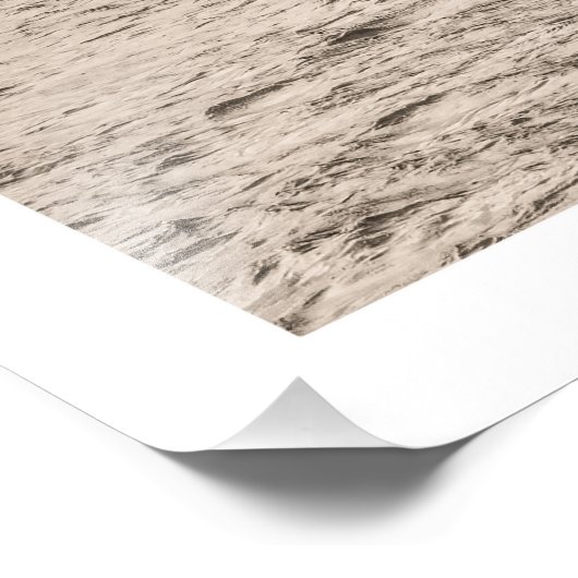 Castel dell'Ovo toned in sepia Fotodruck (Ecke)