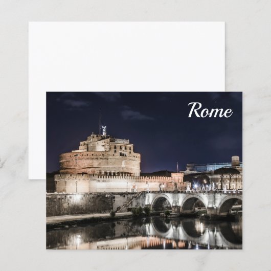 Castel Sant Angelo in Rom (Vorne/Hinten)