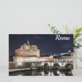 Castel Sant Angelo in Rom Briefpapier (Stehend Vorderseite)