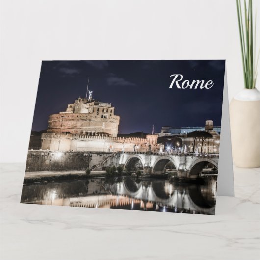 Castel Sant Angelo in Rom Karte (Vorderseite)