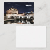 Castel Sant Angelo in Rom Mitteilungskarte (Vorne/Hinten)