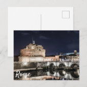Castel Sant Angelo in Rom Postkarte (Vorne/Hinten)