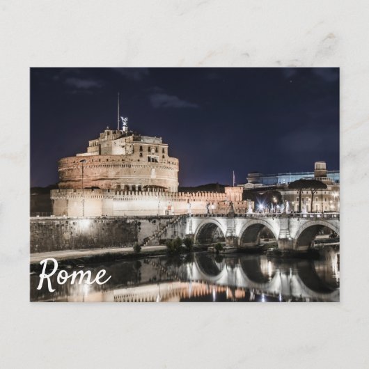 Castel Sant Angelo in Rom Postkarte (Vorderseite)