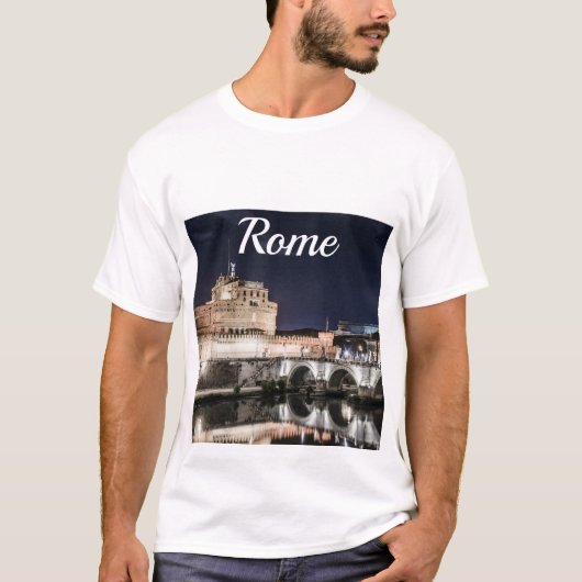 Castel Sant Angelo in Rom T-Shirt (Vorderseite)