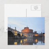 Castel Sant' Angelo Postkarte (Vorne/Hinten)