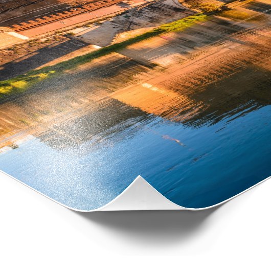 Castel Sant' Angelo Rom Fotodruck (Ecke)