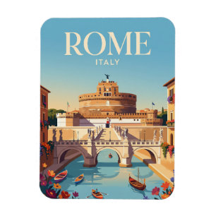Castel Sant'Angelo Italien Magnet