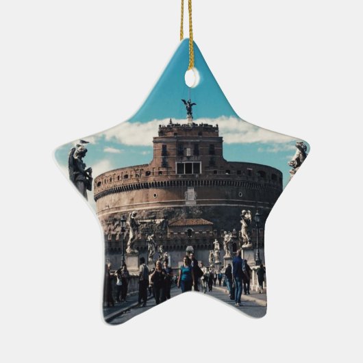 Castel Sant'Angelo Keramik Ornament (Rechts)