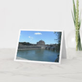 Castel Sant'Angelo Portrait, Rom, Italien Karte (Vorderseite)