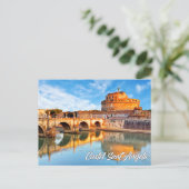 Castel Sant'Angelo, Rom, Italien Postkarte (Stehend Vorderseite)