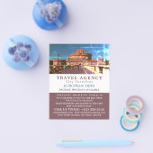 Castel Sant'Angelo, Rom, Italien, Reiseagentur Flyer (Einzeln)
